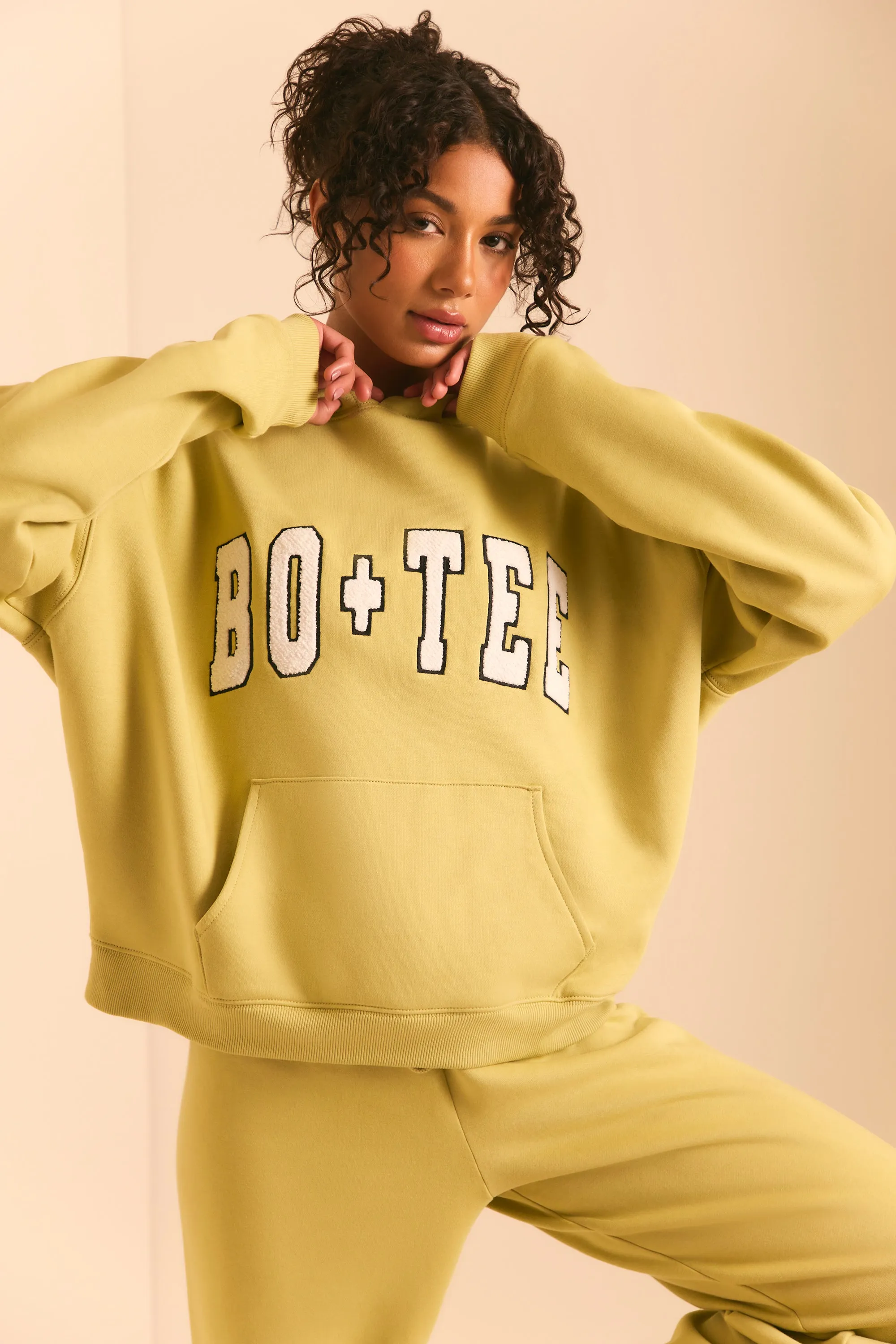 Off Duty - Oversized Hoodie in Matcha Green sold by Bo + Tee product image thumbnail 2