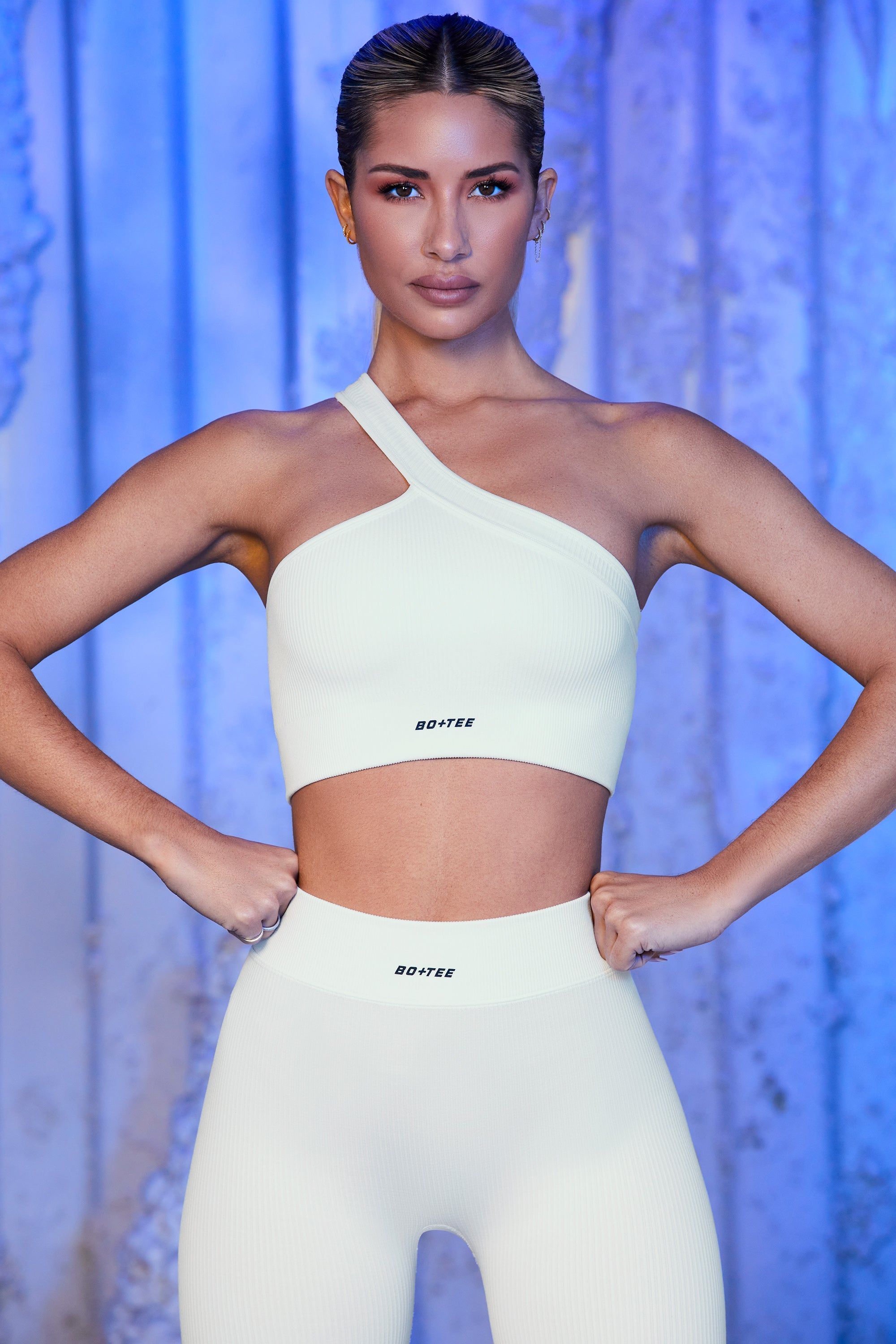 On The Rink -Sports Bra - White sold by Bo + Tee product image thumbnail 4