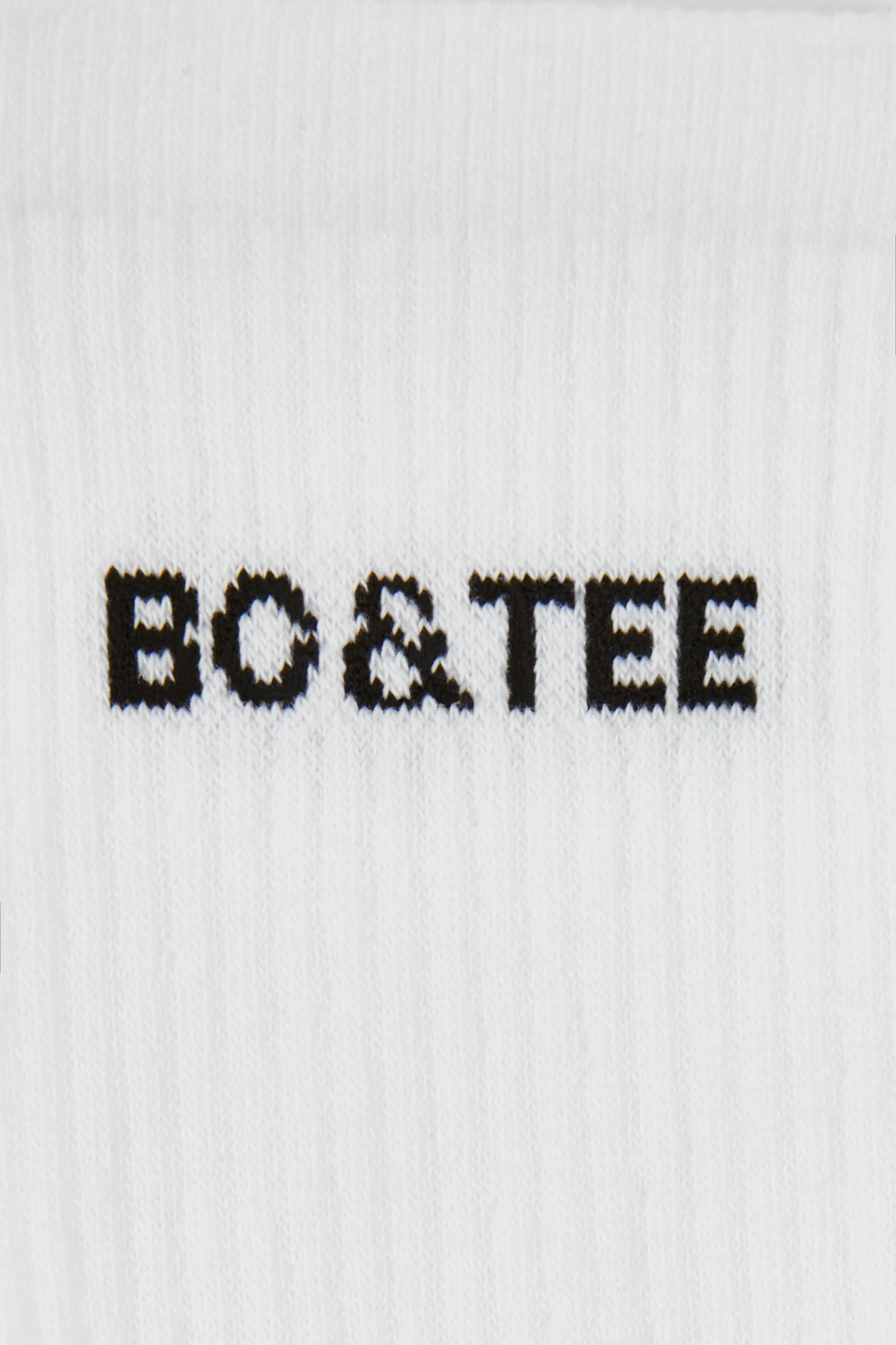 Ribbed Crew Sock Bundle in White sold by Bo + Tee product image thumbnail 2