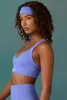Purpose - Super Sculpt Seamless Cross Back Sports Bra in Iolite sold by Bo + Tee