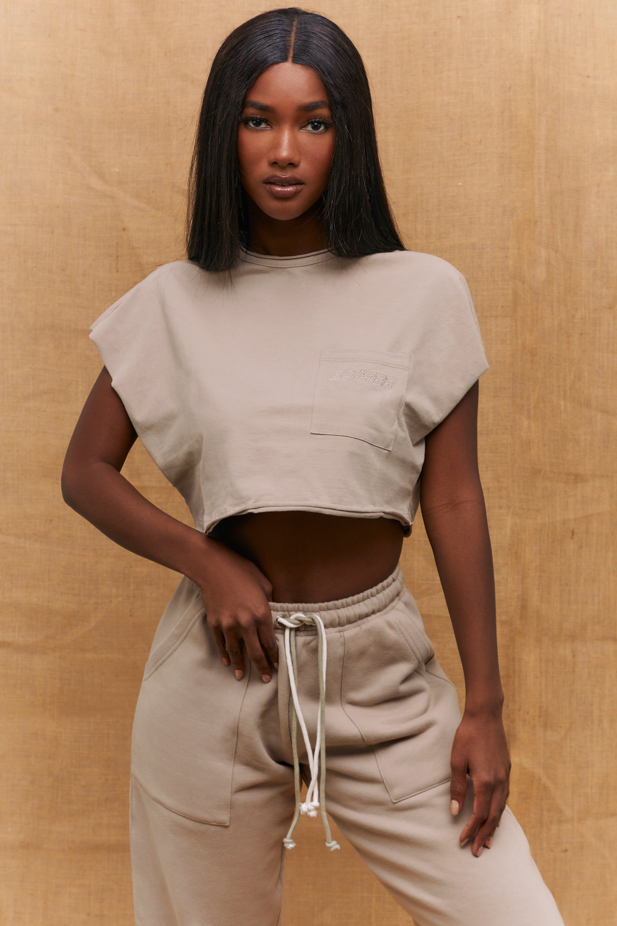 Pull Up - T-Shirt in Stone sold by Bo + Tee product image thumbnail 6