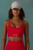 Determination - Super Sculpt Scoop Neck Sports Bra in Tango Red sold by Bo + Tee