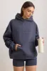 Pilates Princess - Oversized Hooded Sweatshirt in Slate sold by Bo + Tee