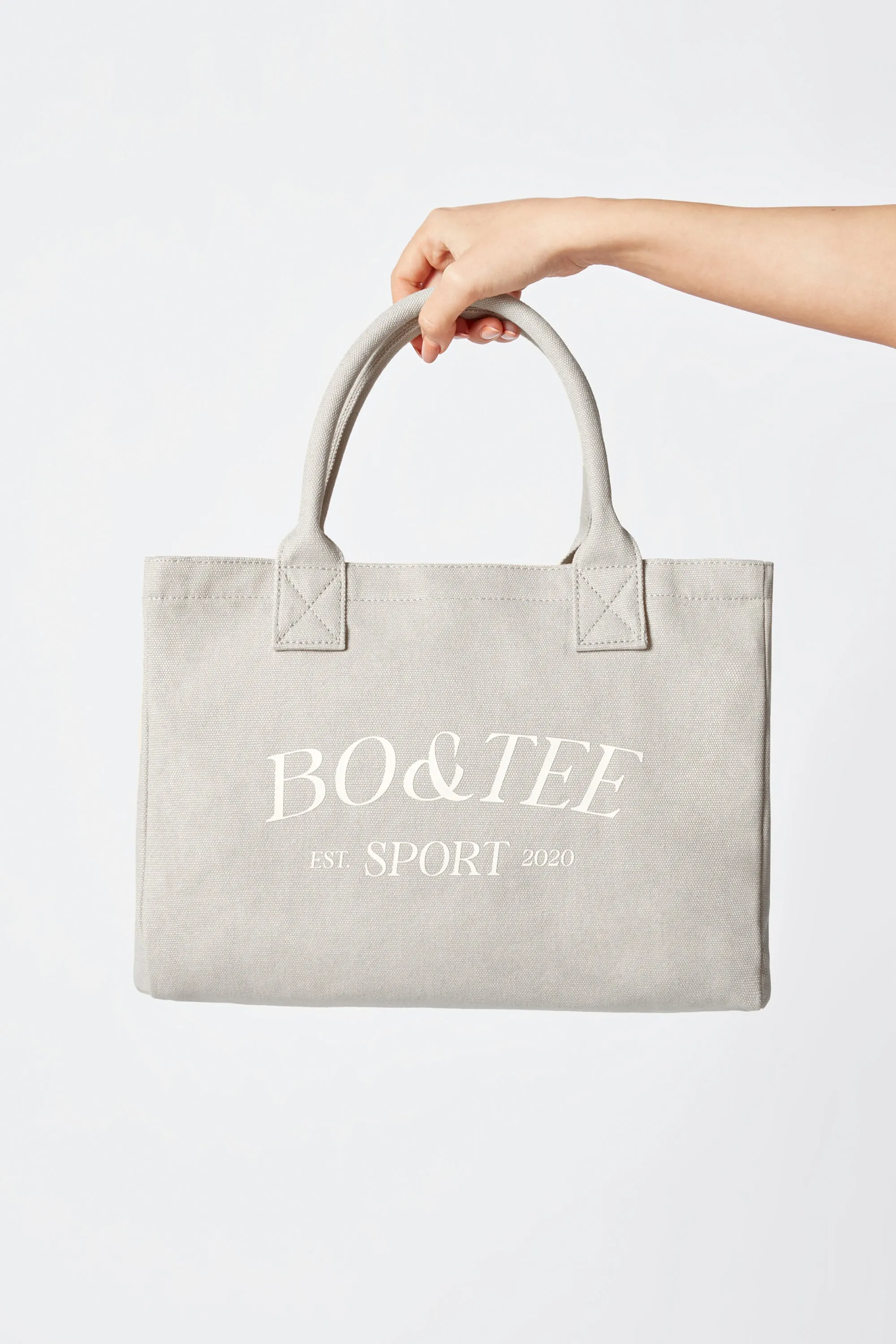 Sport - Small Canvas Tote Bag in Vintage Grey sold by Bo + Tee product image thumbnail 3