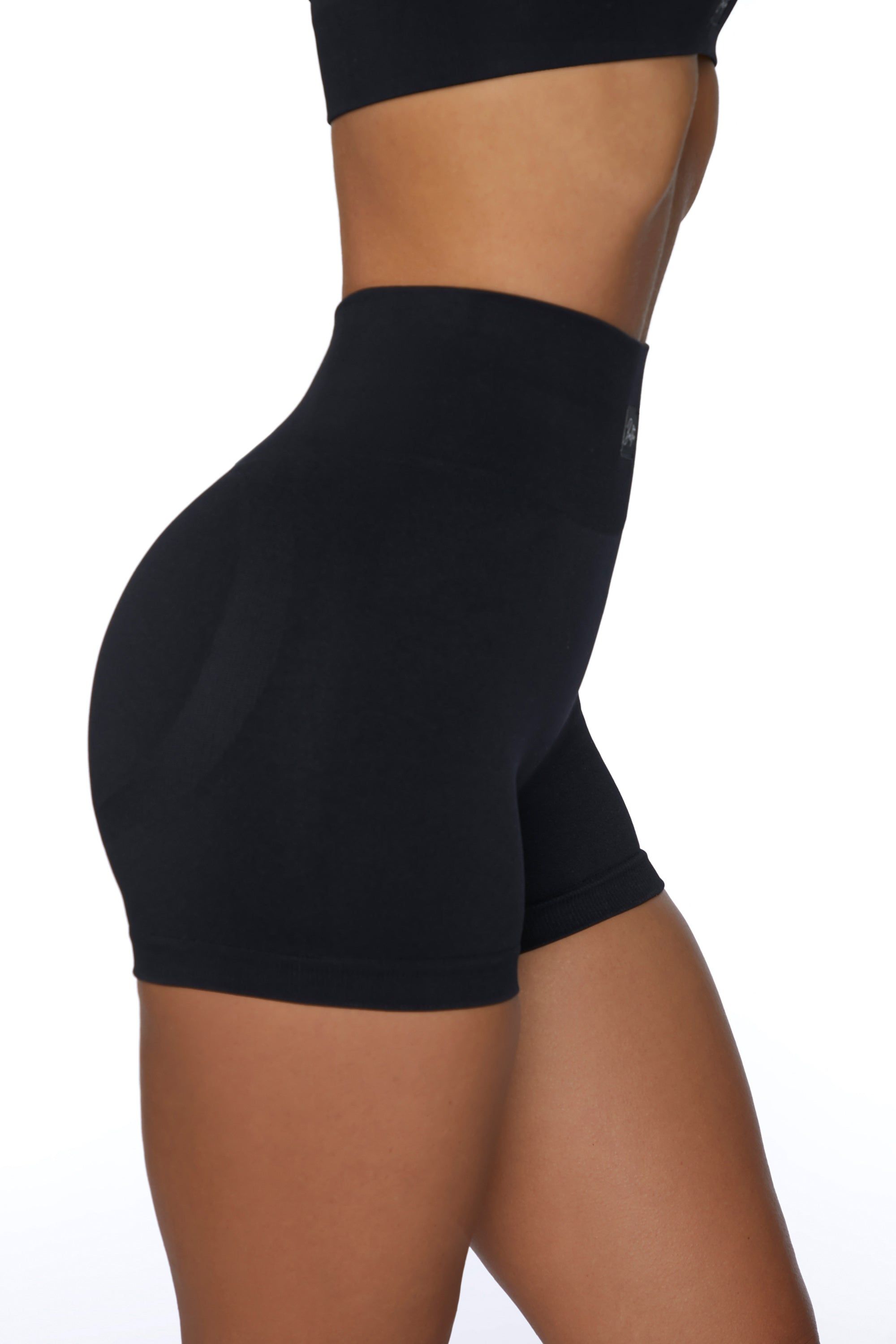 Take Action - Mini Shorts in Black sold by Bo + Tee product image thumbnail 4