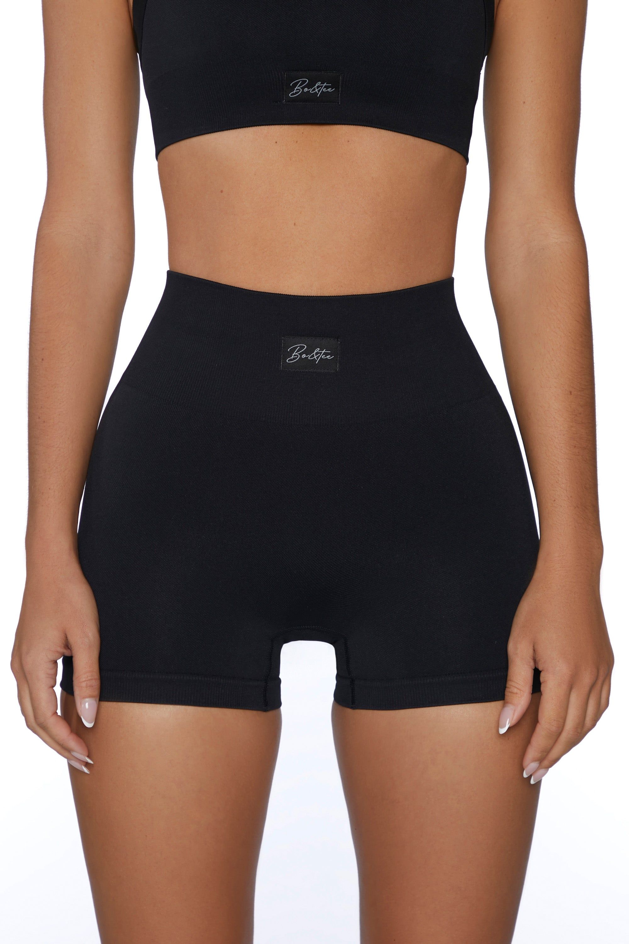 Take Action - Mini Shorts in Black sold by Bo + Tee product image thumbnail 3