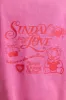 Sunday Love - Oversized Hoodie in Hot Pink sold by Bo + Tee