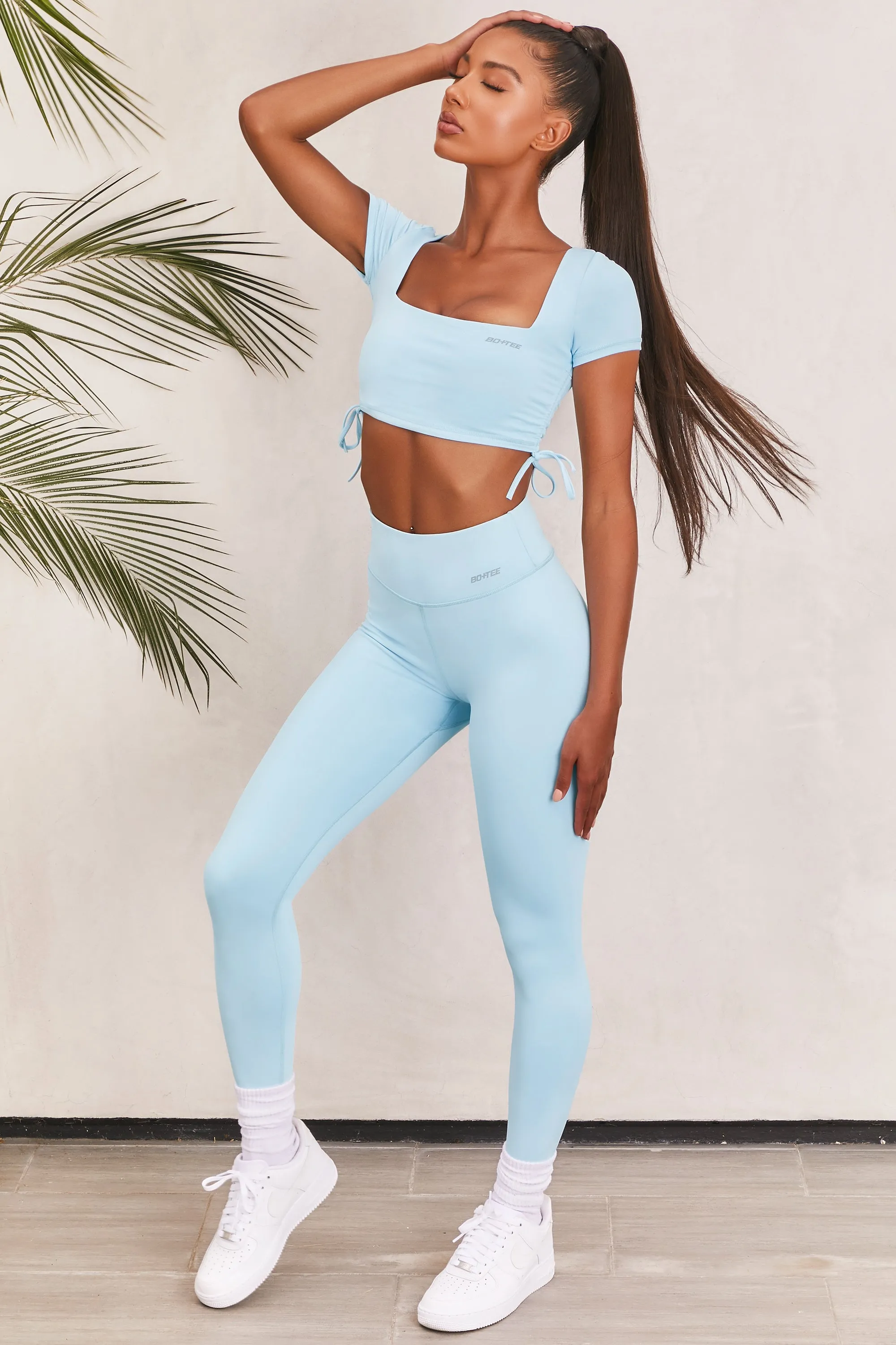 Ambition - Crop Top in Ice Blue sold by Bo + Tee product image thumbnail 2