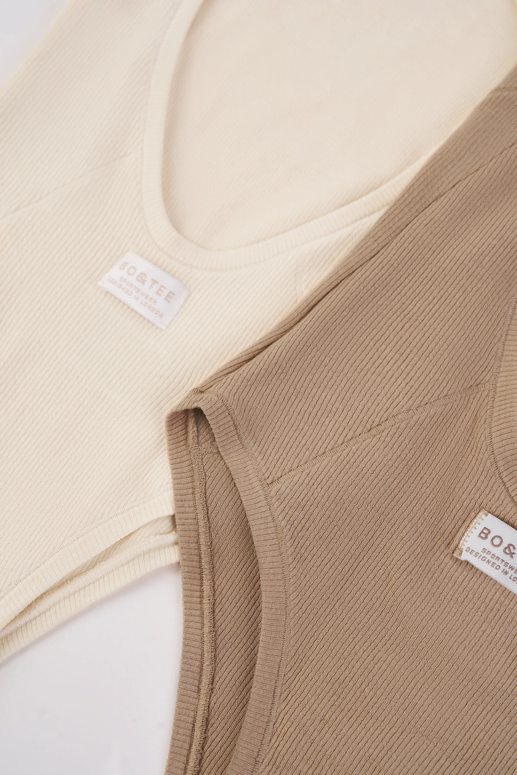 Ribbed Modal V-Neck Bodysuit Bundle sold by Bo + Tee product image thumbnail 3