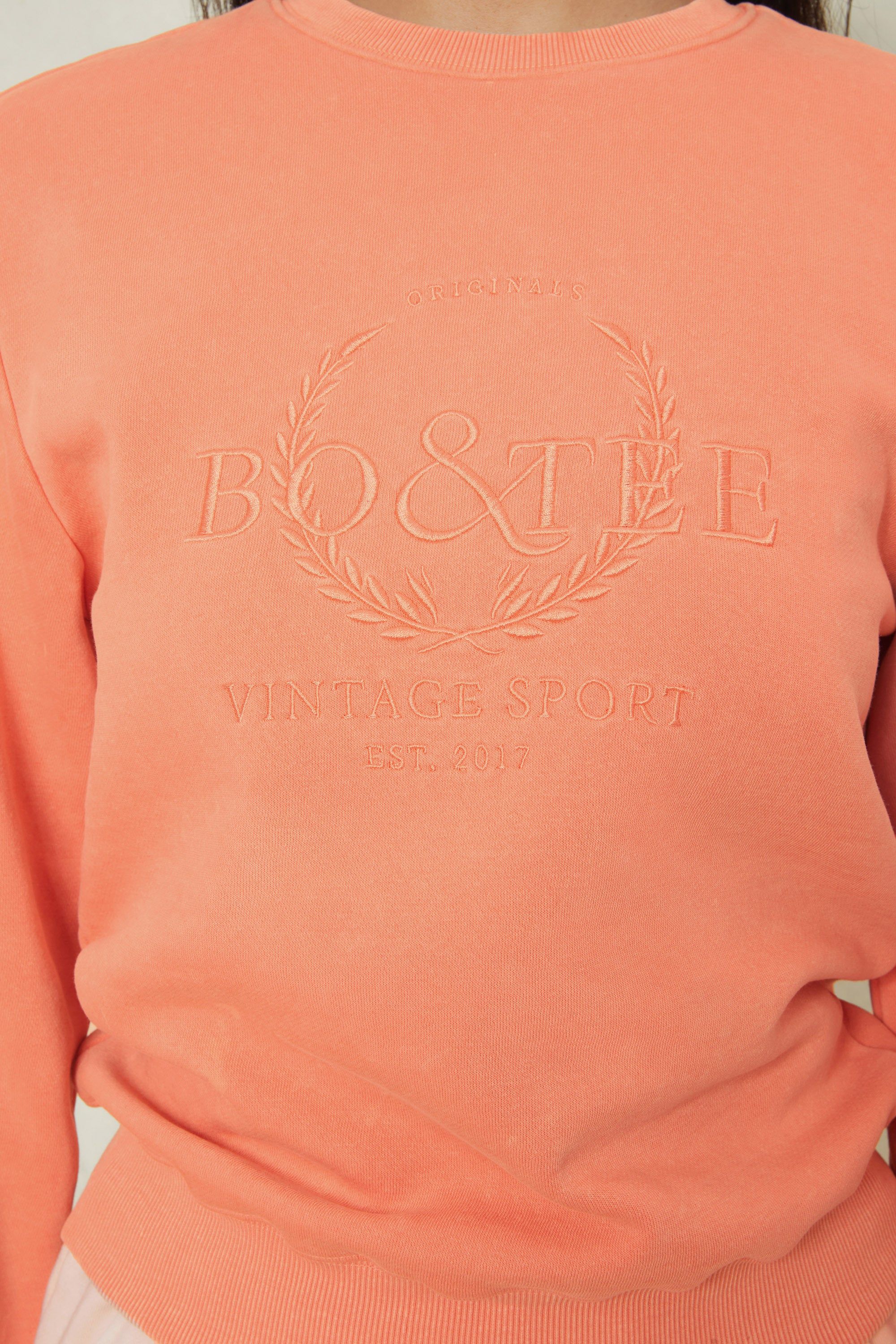 Record Time - Sweatshirt in Terracotta sold by Bo + Tee product image thumbnail 4