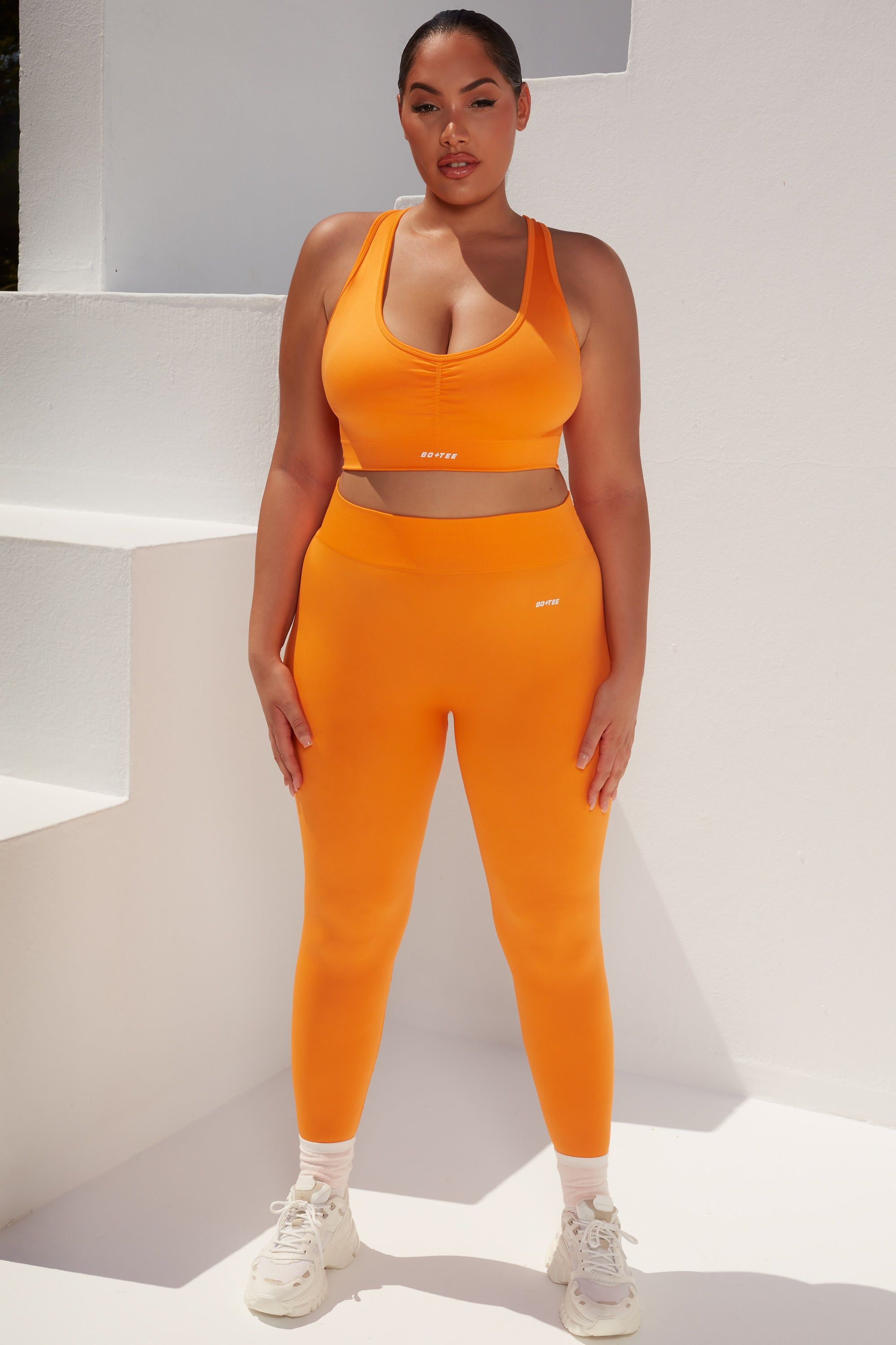 Surge Petite - Leggings in Orange sold by Bo + Tee product image thumbnail 11