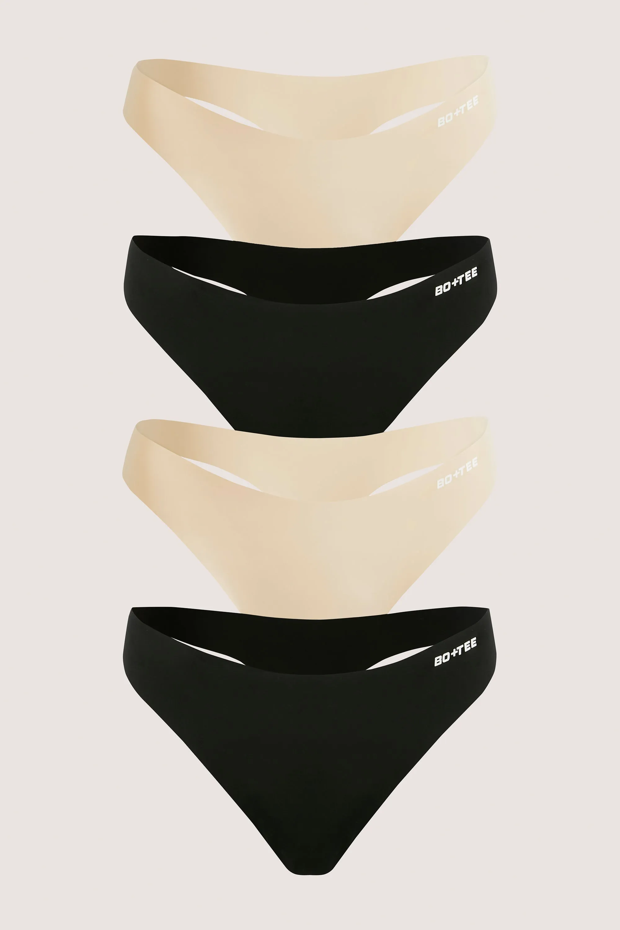 Basis - Seamless High Rise Thong Multipack sold by Bo + Tee product image thumbnail 2