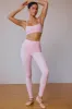 High-Waist Leggings in Soft Pink sold by Bo + Tee