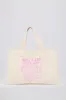 Oversized Canvas Tote Bag in Egg Shell sold by Bo + Tee