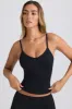 Super Sculpt Seamless Longline Tank Top in Black sold by Bo + Tee