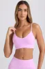 Super Sculpt Seamless Scoop-Back Sports Bra in Violet Pink sold by Bo + Tee