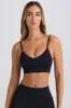 Super Sculpt Seamless Scoop-Back Sports Bra in Black sold by Bo + Tee