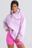 Oversized Hoodie in Violet Pink sold by Bo + Tee