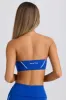 Soft Active Bandeau Sports Bra in Cobalt Blue sold by Bo + Tee
