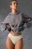 Oversized Hoodie in Washed Charcoal sold by Bo + Tee