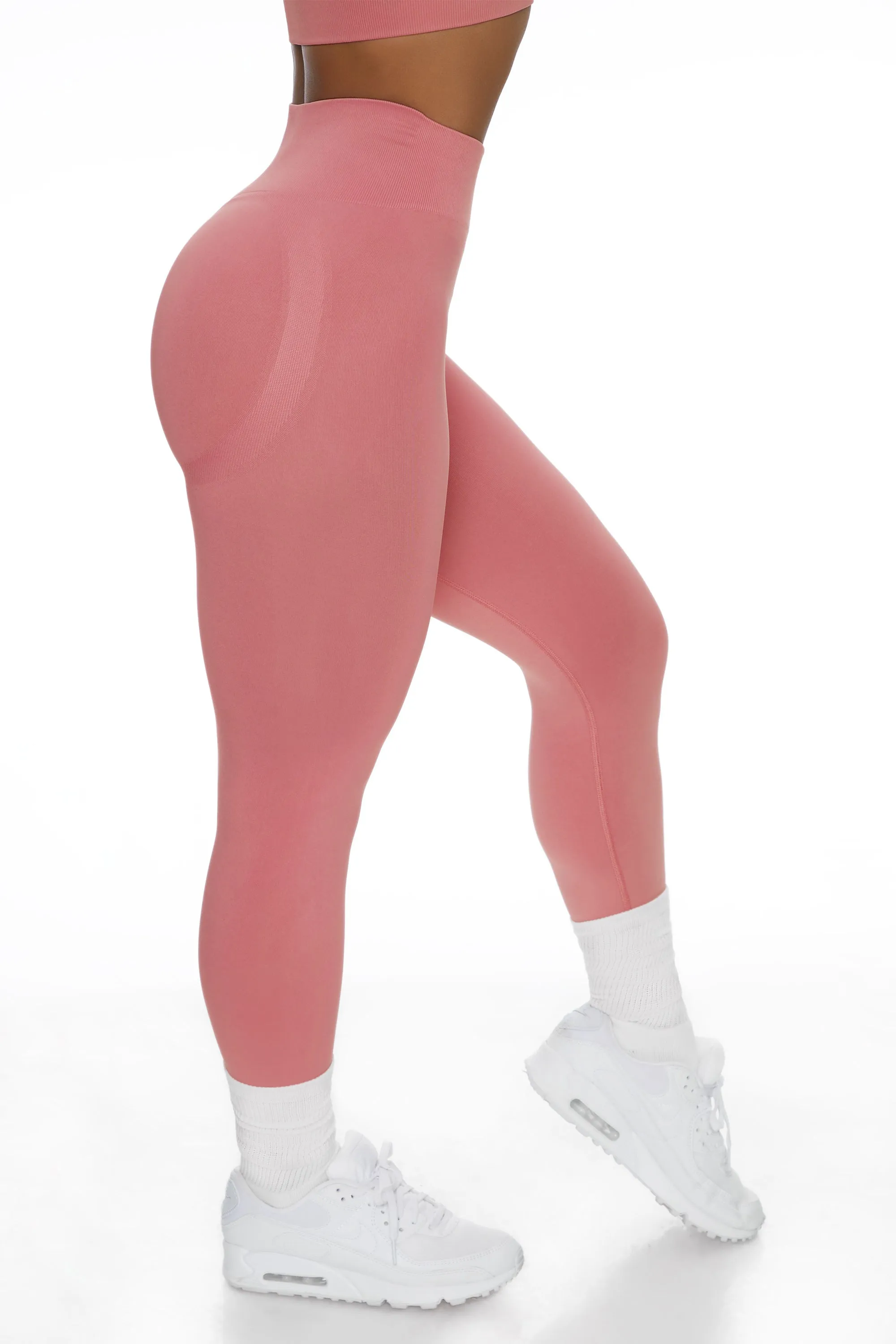 Superset - Full Length Leggings in Power Rose sold by Bo + Tee product image thumbnail 5