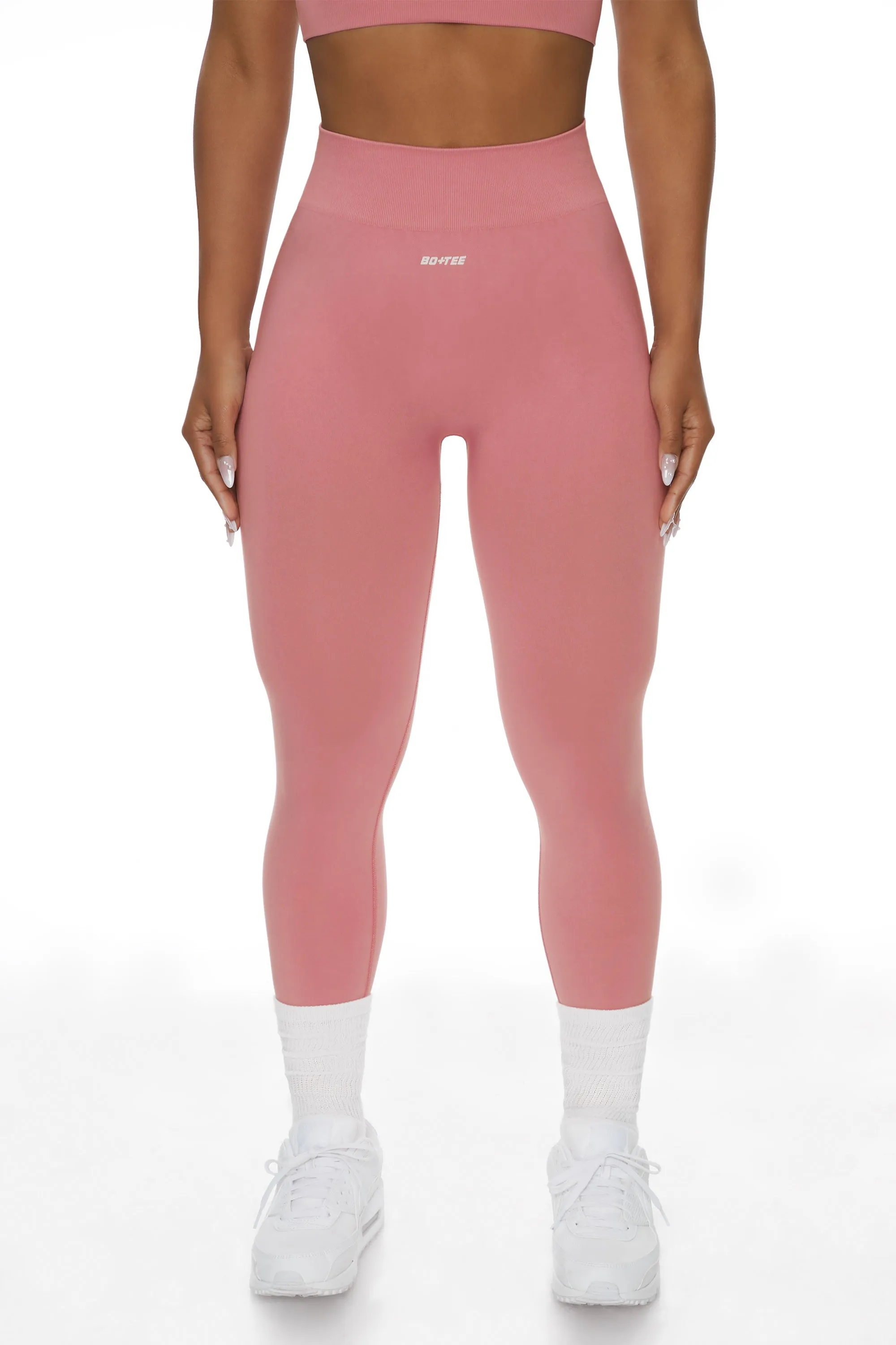 Superset - Full Length Leggings in Power Rose sold by Bo + Tee product image thumbnail 3