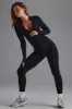 Define Luxe High-Waist Leggings in Black sold by Bo + Tee