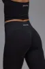 Define Luxe High-Waist Leggings in Black sold by Bo + Tee