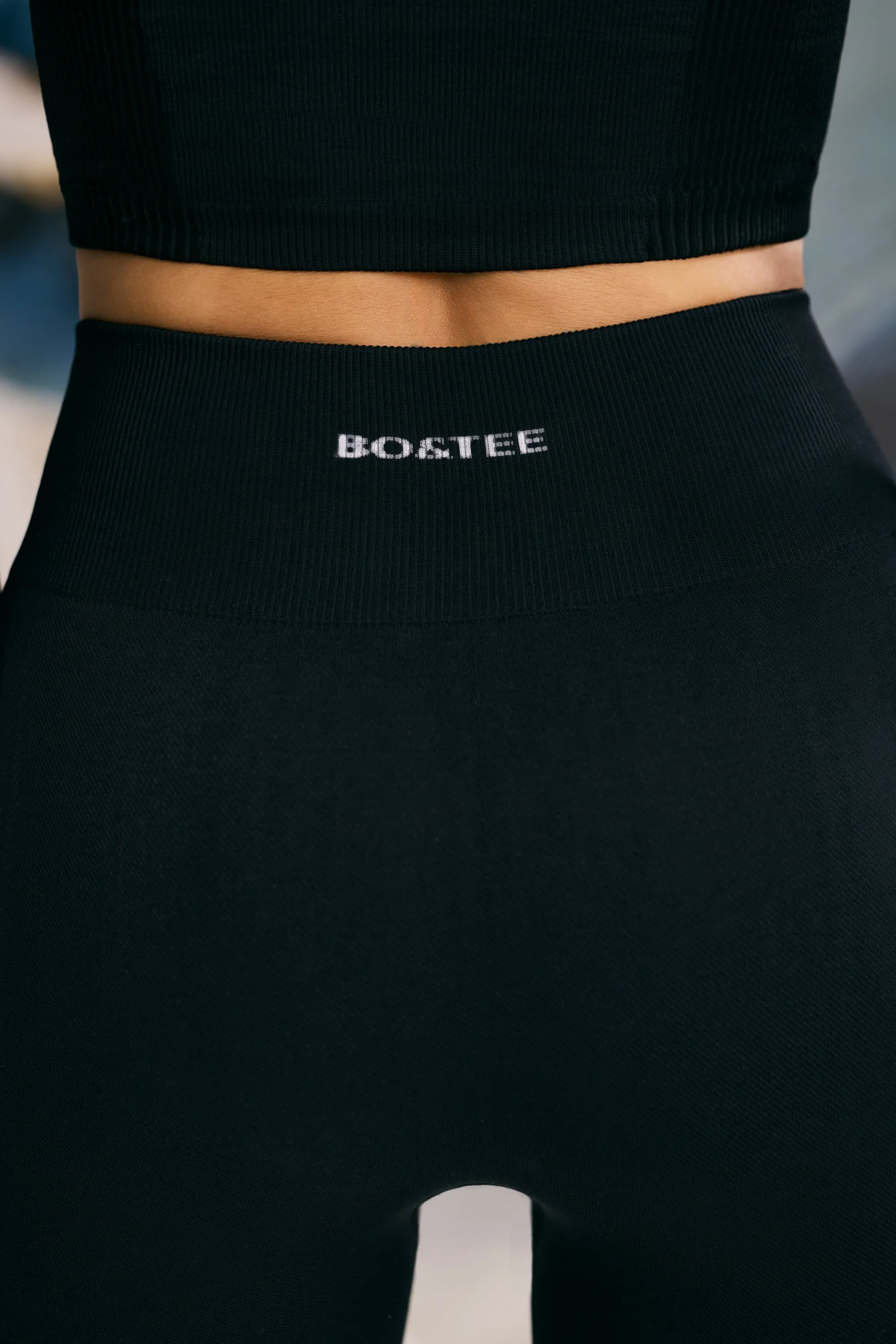 Super Sculpt Seamless Base Layer Leggings in Black sold by Bo + Tee product image thumbnail 4