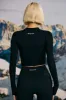 Super Sculpt Seamless Base Layer Top in Black sold by Bo + Tee