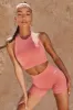 Success - Crop Top in  Coral sold by Bo + Tee