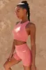 Success - Crop Top in  Coral sold by Bo + Tee
