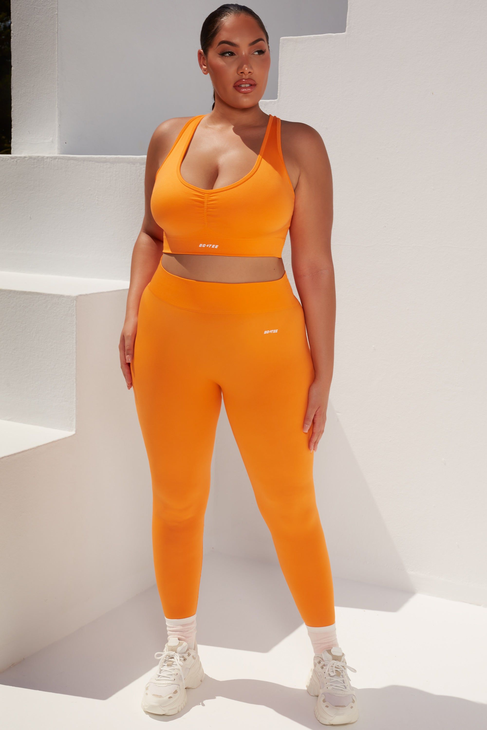 Surge - Leggings in Orange sold by Bo + Tee product image thumbnail 7