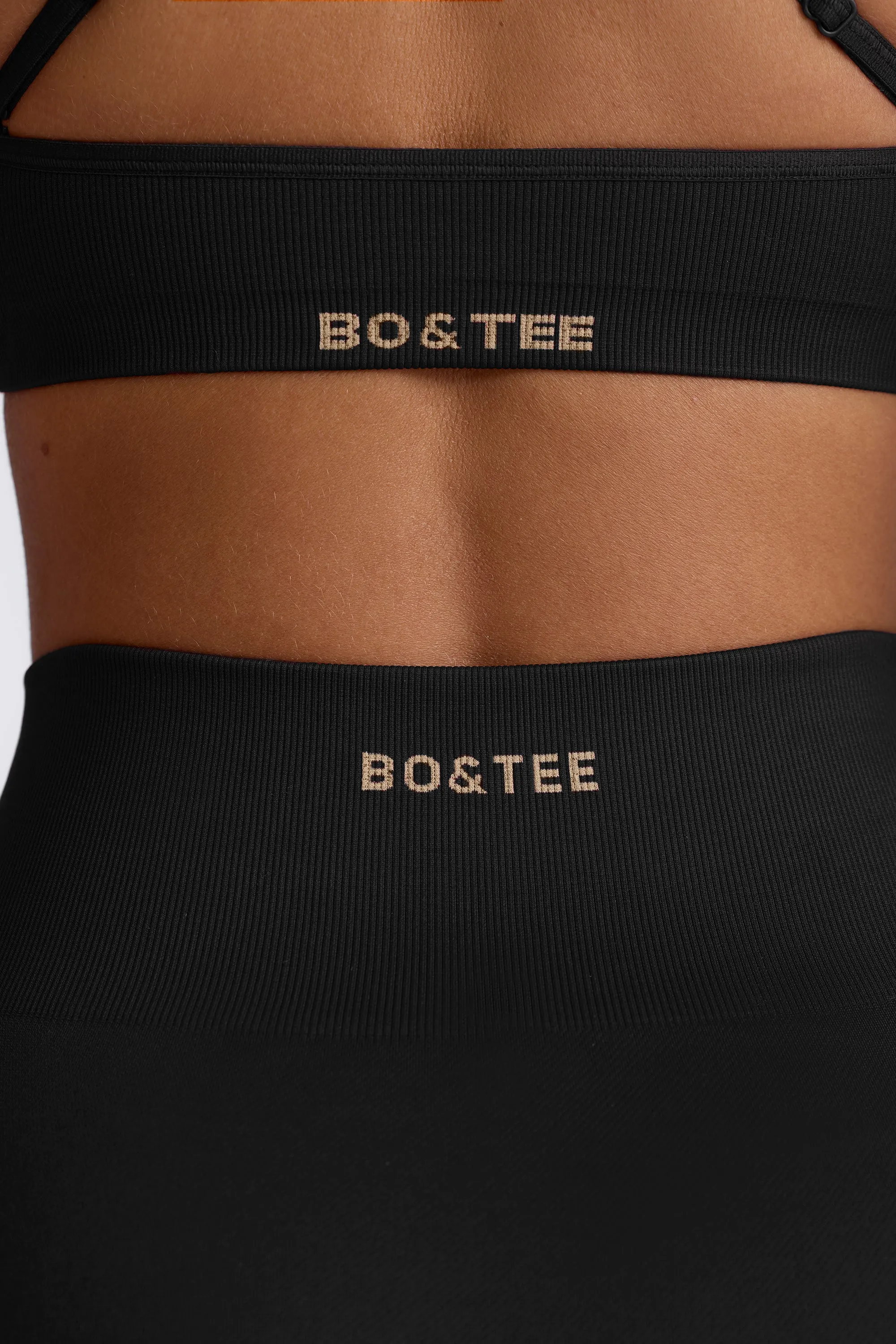 Petite Super Sculpt Seamless Leggings in Black sold by Bo + Tee product image thumbnail 5