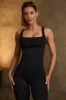 Super Sculpt Seamless Longline Tank Top in Black sold by Bo + Tee