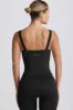 Super Sculpt Seamless Longline Tank Top in Black sold by Bo + Tee
