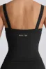 Super Sculpt Seamless Longline Tank Top in Black sold by Bo + Tee