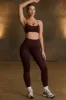 Super Sculpt Seamless High-Waist Leggings in Chocolate sold by Bo + Tee