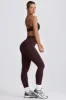 Super Sculpt Seamless High-Waist Leggings in Chocolate sold by Bo + Tee