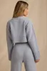Cropped Knit Jumper in Soft Blue sold by Bo + Tee