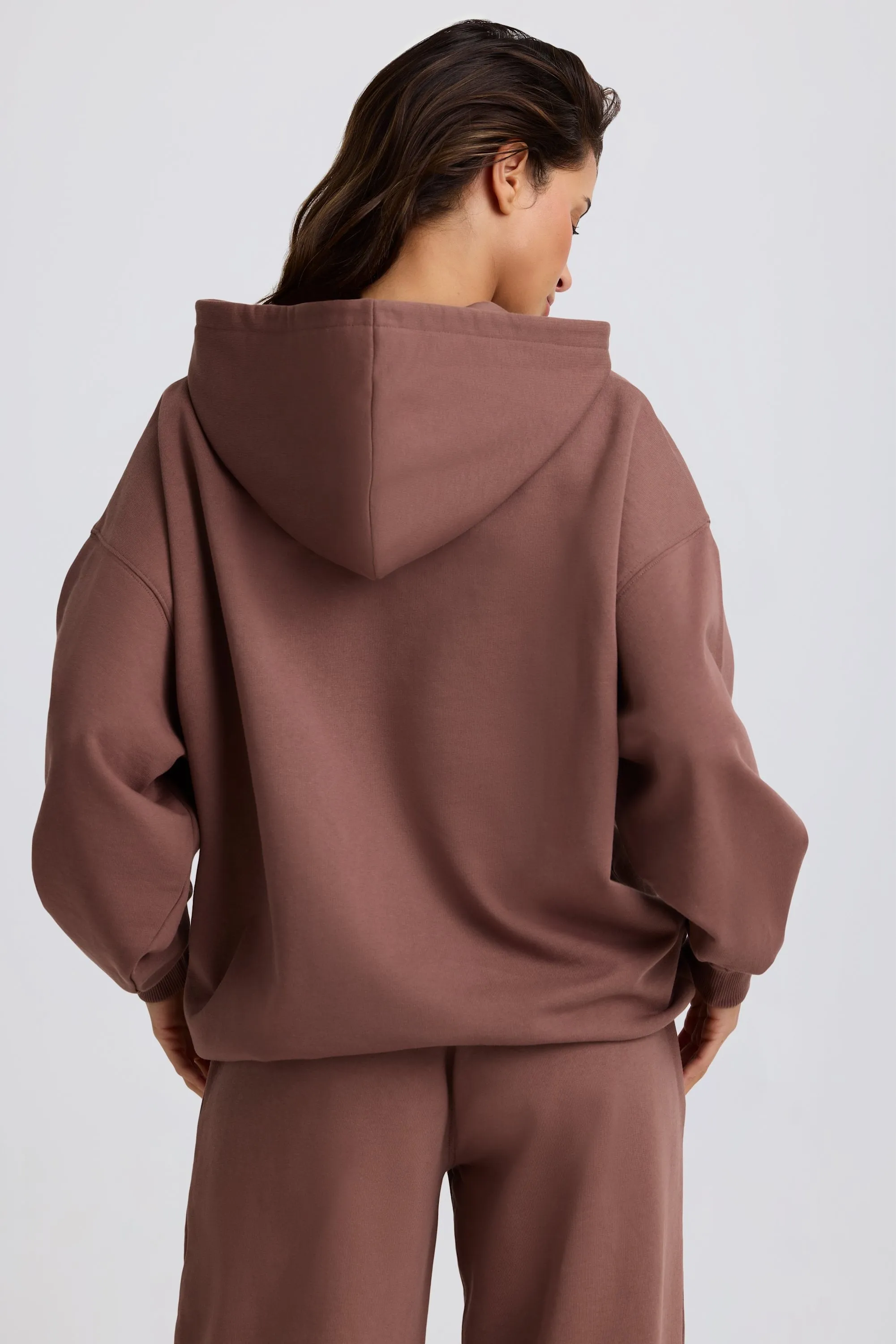 Oversized Hoodie in Mocha sold by Bo + Tee product image thumbnail 2