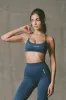 Super Sculpt Seamless Backless Sports Bra in Blue sold by Bo + Tee