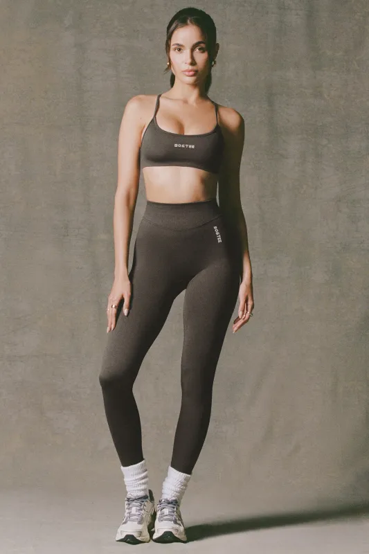 Super Sculpt Seamless High-Waist Leggings in Brown sold by Bo + Tee