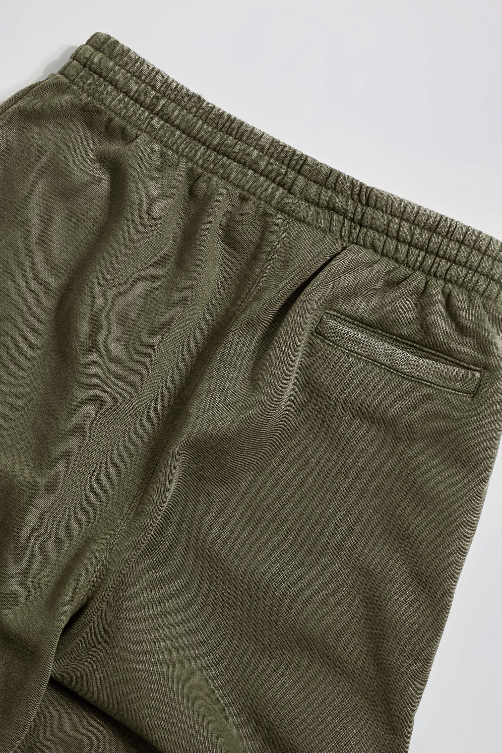 Mid-Rise Wide-Leg Joggers in Light Green sold by Bo + Tee product image thumbnail 5