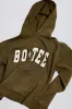 Acid Wash Oversized Hoodie in Dark Green sold by Bo + Tee