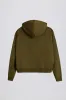 Acid Wash Oversized Hoodie in Dark Green sold by Bo + Tee