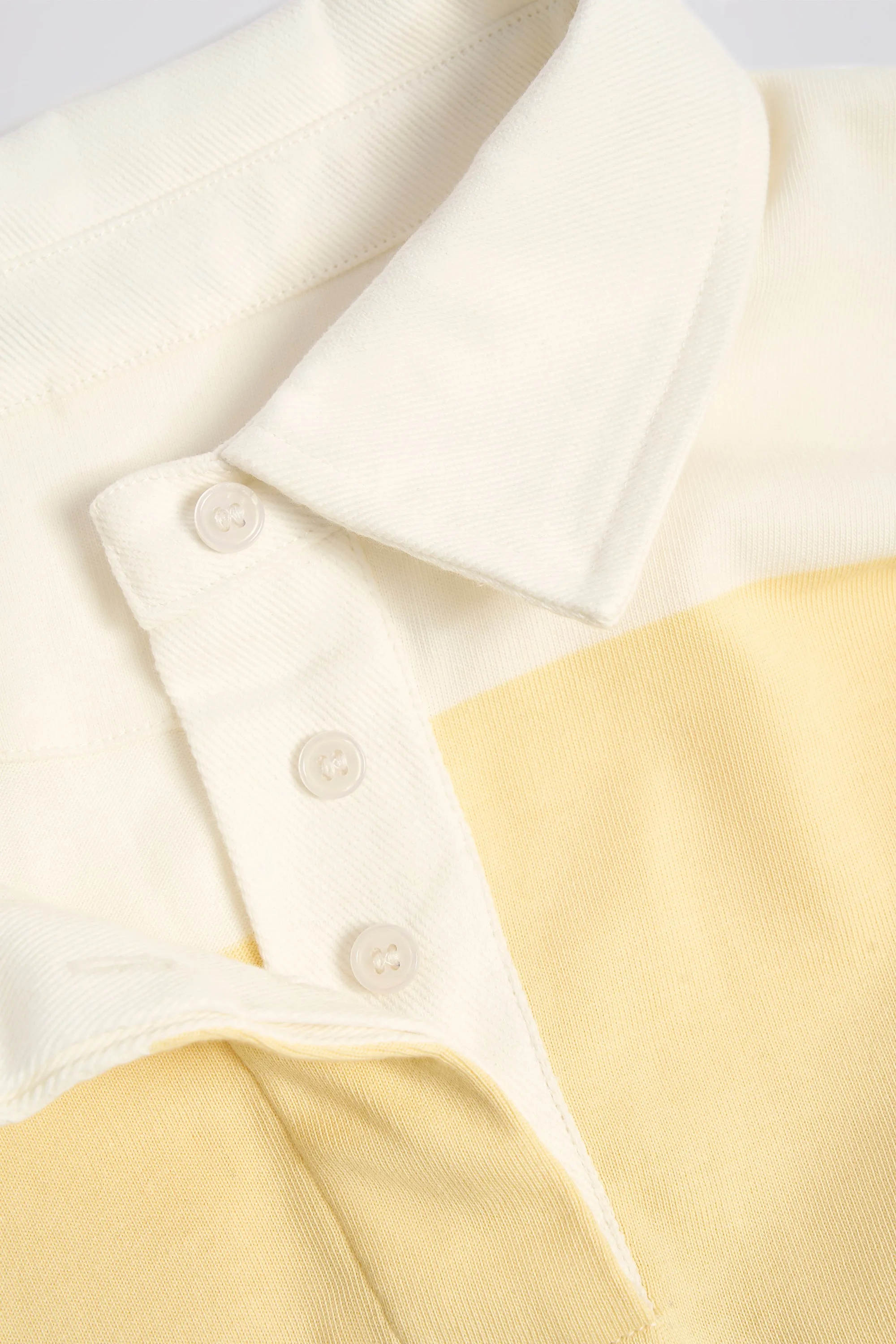Striped Oversized Long-Sleeve T-Shirt in Lemon sold by Bo + Tee product image thumbnail 4