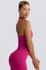 Define Luxe Halterneck Tank Top in Berry sold by Bo + Tee