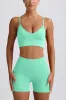 Define Luxe Mini Shorts in Mint sold by Bo + Tee