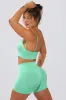 Define Luxe Mini Shorts in Mint sold by Bo + Tee
